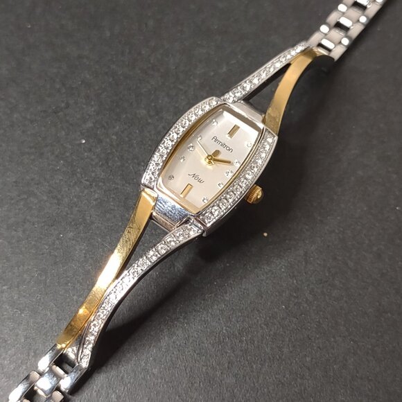 Two Tone Very Pretty Armitron Watch - Picture 1 of 12